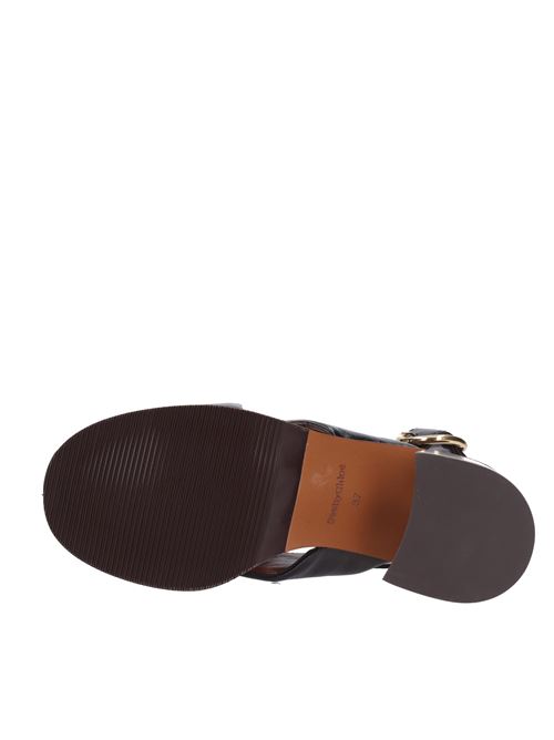 Leather sandals SEE BY CHLOE' | SB38201A 13080NERO