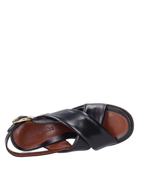 Leather sandals SEE BY CHLOE' | SB38201A 13080NERO