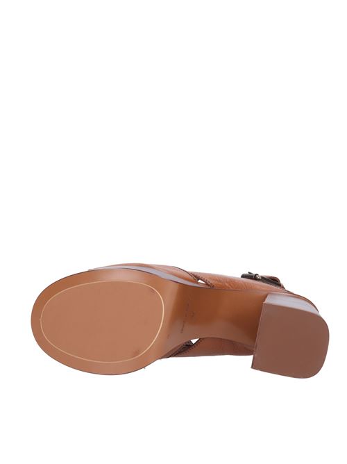 Leather sandals SEE BY CHLOE' | SB40032A 17030TABACCO