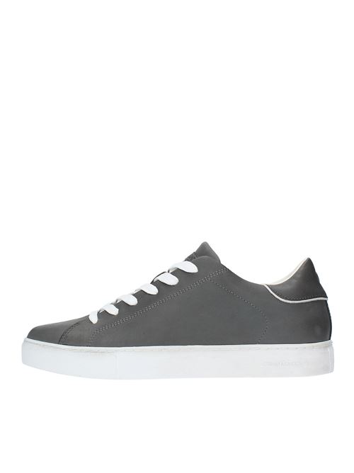 Leather trainers model 11555PP2.30 CRIME LONDON | 11555PP2.30GRIGIO