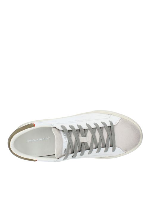 Leather and suede trainers CRIME LONDON | ESSENTIAL 2.0BIANCO-BEIGE