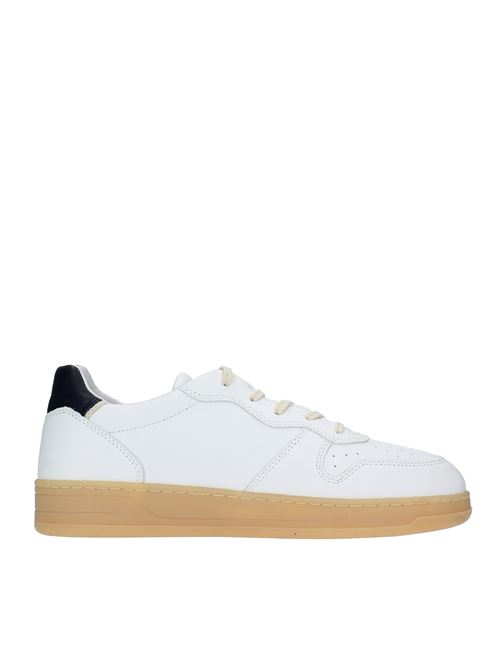 Leather sneakers D.A.T.E. | COURT BASICBIANCO-BLU