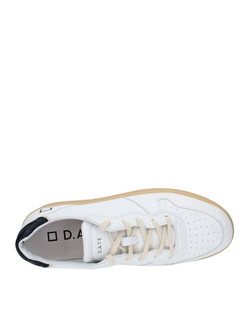 Leather sneakers D.A.T.E. | COURT BASICBIANCO-BLU