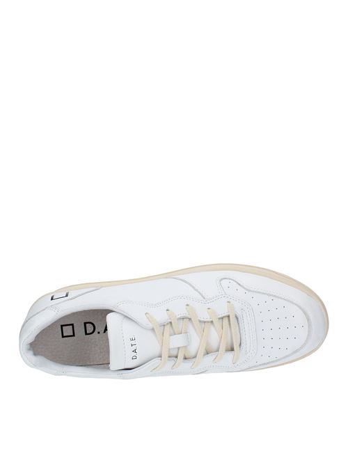 Sneakers in pelle D.A.T.E. | COURT BASICBIANCO