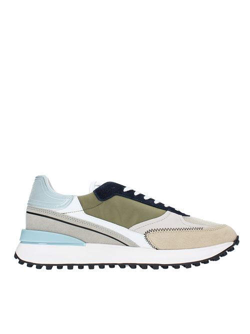 M381-LM-NY-AR trainers in leather, suede and fabric D.A.T.E. | M381-LM-NY-ARMULTICOLOR