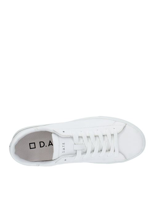 Leather sneakers D.A.T.E. | SONICA CALFBIANCO