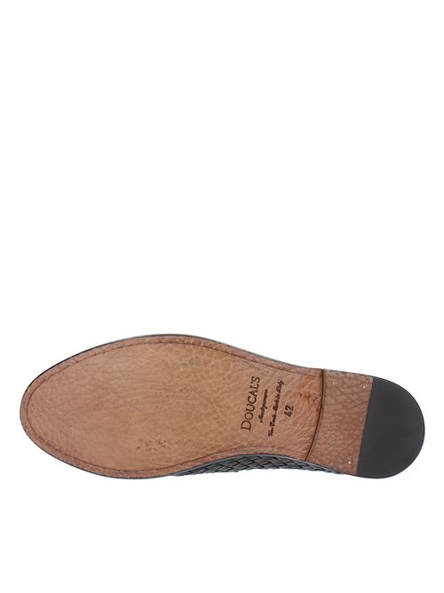 Leather moccasins DOUCAL'S | DU3004CLIFUF195NN00NERO