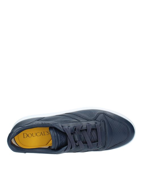 Leather sneakers DOUCAL'S | DU3147HUGHUY214IB00BLU