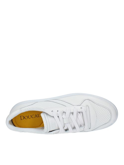 Sneakers in pelle DOUCAL'S | DU3147HUGHUY214W00BIANCO