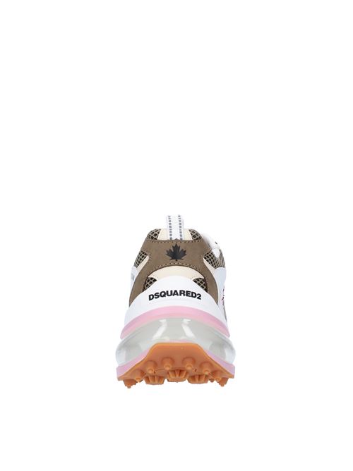 Sneakers DSQUARED2 BUBBLE in microrete e pelle DSQUARED2 | SNW015409704372MULTICOLOR