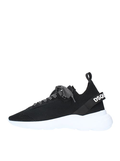 Sneakers in fabric and leather DSQUARED2 | SNW0226 59206265 2124NERO