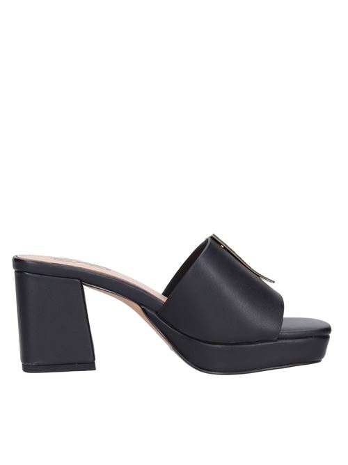 Faux leather mules EXE' | LINA-579NERO