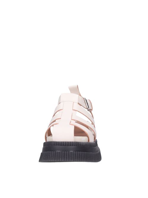 Leather sneakers GANNI | S2049BIANCO