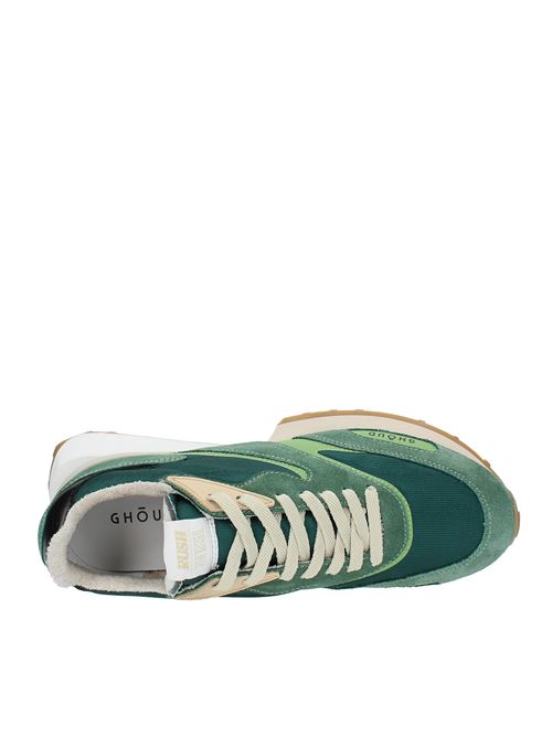 RUSH GR2 trainers in suede and fabric GHOUD | R2LM GS01VERDE