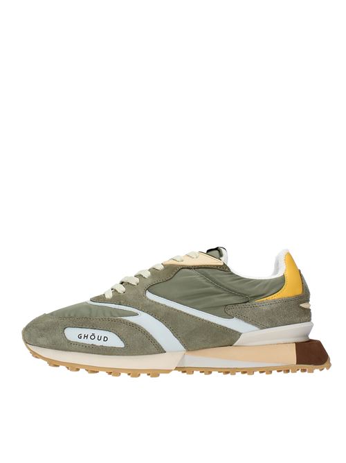 RUSH GR2 trainers in suede and fabric GHOUD | R2LM NS02VERDE