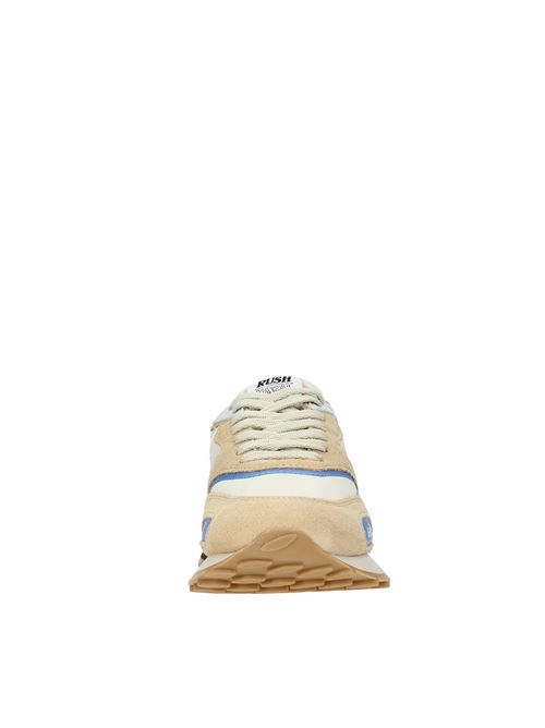 Sneakers modello RUSH GR2 in camoscio e tessuto GHOUD | R2LW NS06BEIGE-CELESTE