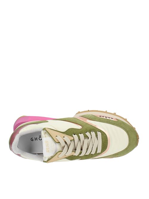 RUSH GR2 trainers in suede and fabric GHOUD | R2LW NS12VERDE-BEIGE