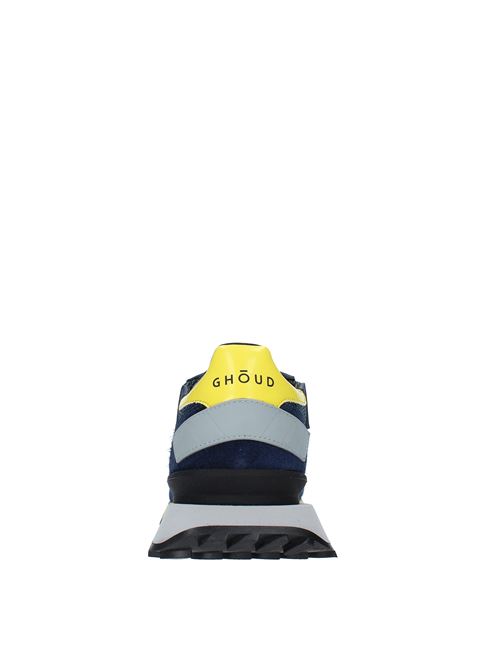 RUSH GROOVE trainers in suede and fabric GHOUD | RGLM MS03BLU-GIALLO