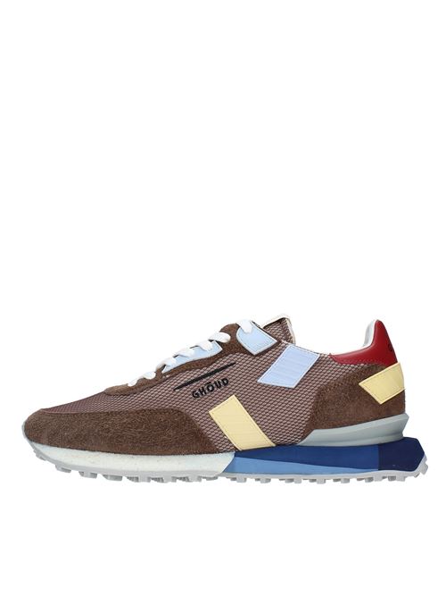 RUSH GROOVE trainers in suede and fabric GHOUD | RGLM MS27MARRONE