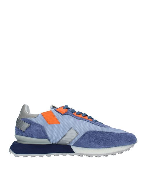 RUSH GROOVE trainers in suede and fabric GHOUD | RGLM MS28CELESTE-ARANCIO