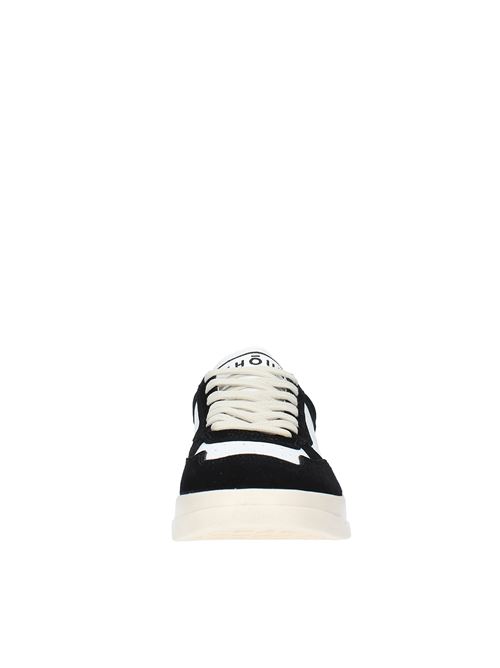 TWEENER trainers in leather and suede GHOUD | TWLM LS10BIANCO-NERO