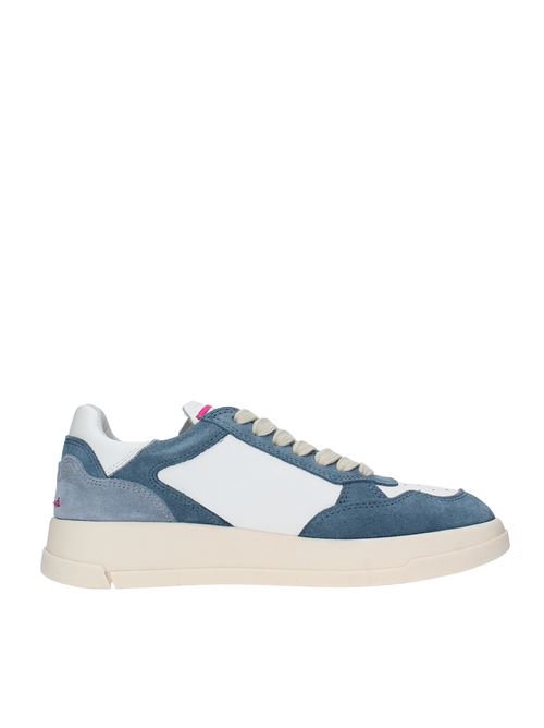 TWEENER trainers in leather and suede GHOUD | TWLW LS16BIANCO-AVIO