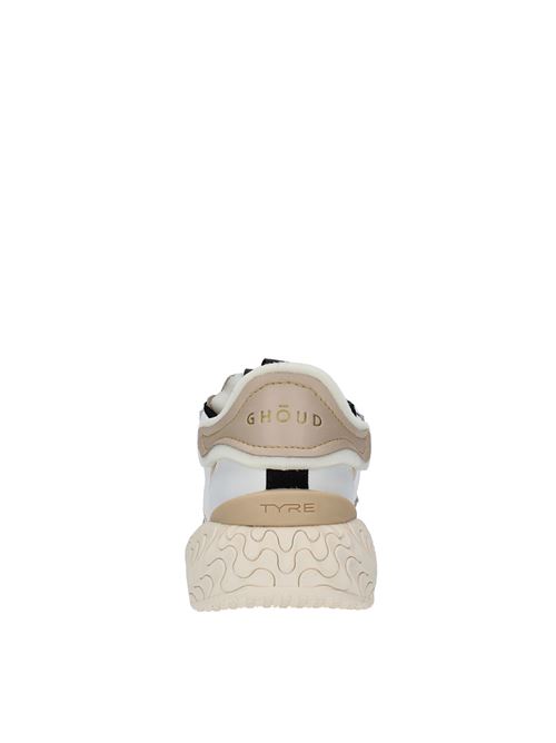 Sneakers modello TYRE in camoscio e tessuto GHOUD | TYLW ML09BIANCO-TAUPE