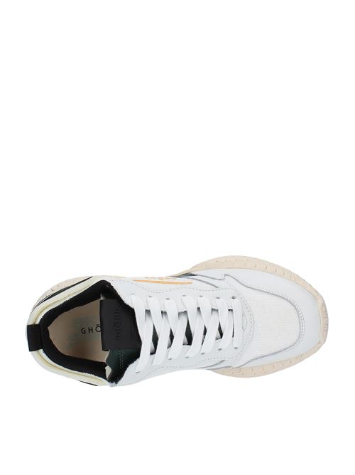 TYRE trainers in suede and fabric GHOUD | TYLW ML12BIANCO-VERDE