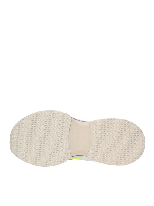 Sneakers modello TYRE in camoscio e tessuto GHOUD | TYLW SP01BIANCO-LIME