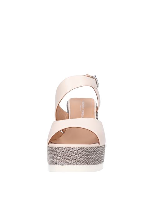 Leather wedge sandals GIANMARCO SORELLI | 2116/VALE/M SOFTYCOCO