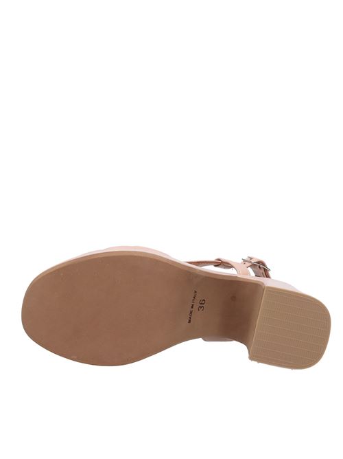 Leather sandals GIANMARCO SORELLI | 2169/GIOIA SOFTYNUDE