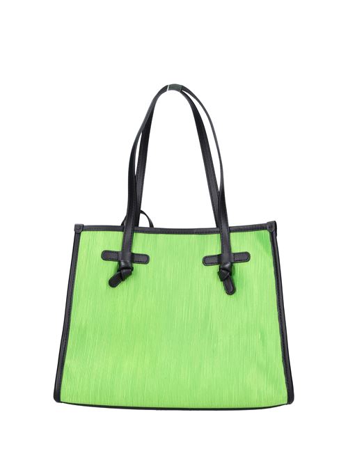 Miss Marcella bag in leather and fabric GIANNI CHIARINI | 6849 VTMNKIWI