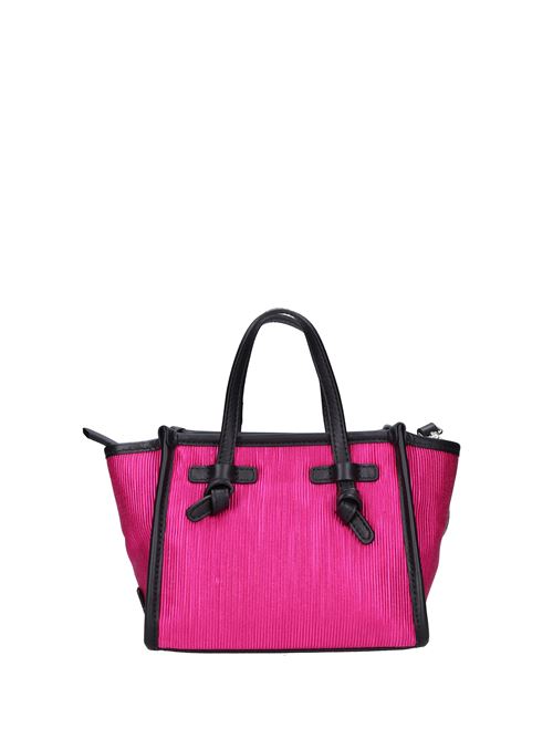 Miss Marcella bag in fabric and leather GIANNI CHIARINI | 8065 VTMNFUCSIA