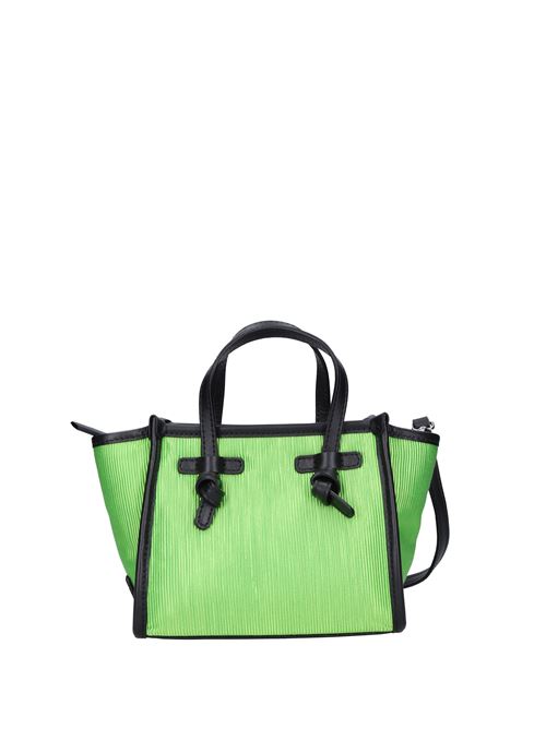 Miss Marcella bag in fabric and leather GIANNI CHIARINI | 8065 VTMNKIWI