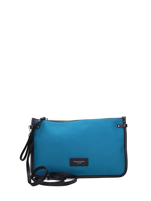 Lagoon By Marcella clutch in fabric and leather GIANNI CHIARINI | 9405 CNVTURCHESE