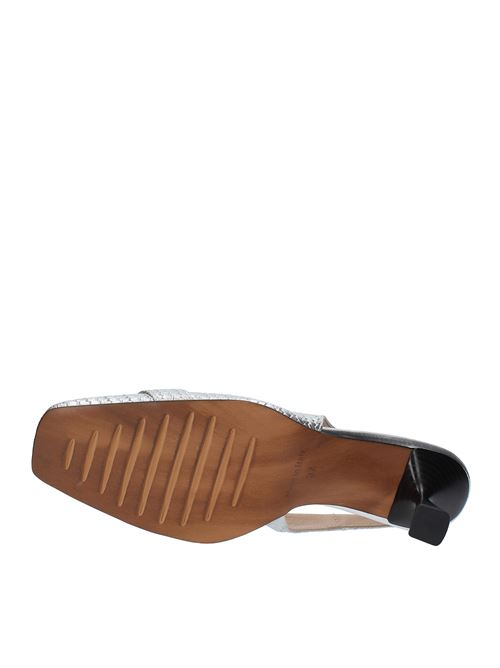 Faux leather slingback pump GIULIA NERI | 3903ARGENTO