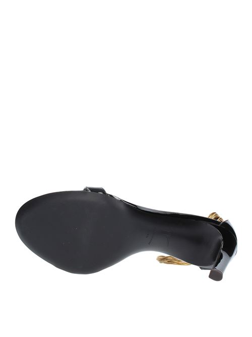 Leather sandals GIUSEPPE ZANOTTI | BASIC105TAL CRNEWNERO
