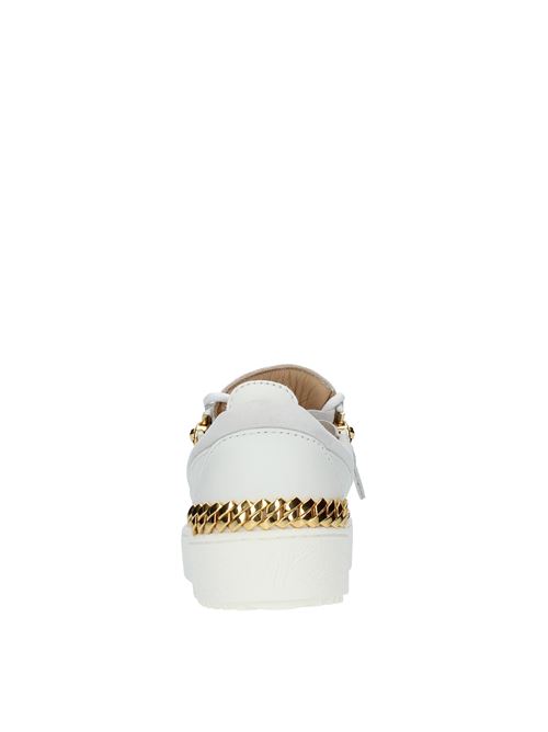 Leather sneakers GIUSEPPE ZANOTTI | MAY LOND.SC CAM.BIANCO