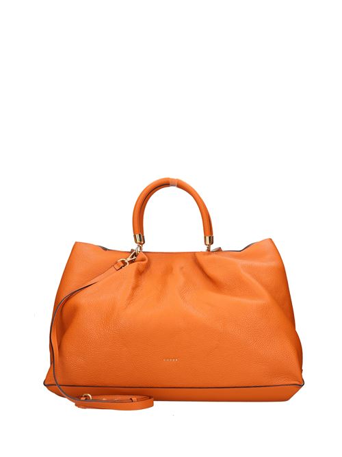 Maxi leather shopper bag GUESS | HWAAIDL2481ARANCIONE