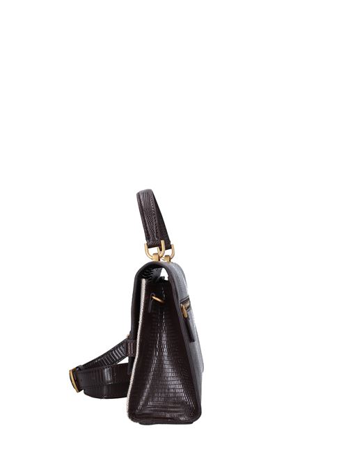Faux leather and fabric shoulder strap GUESS | HWAB8985200MARRONE-CORDA