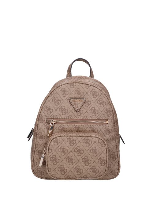 Faux leather backpack GUESS | HWEBG876732BEIGE