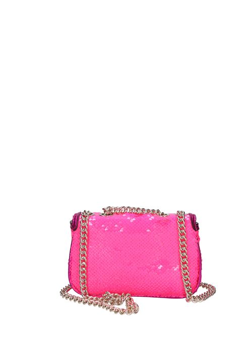 Tracolla in ecopelle e paillettes GUESS | HWEH8700780ROSA FLUO