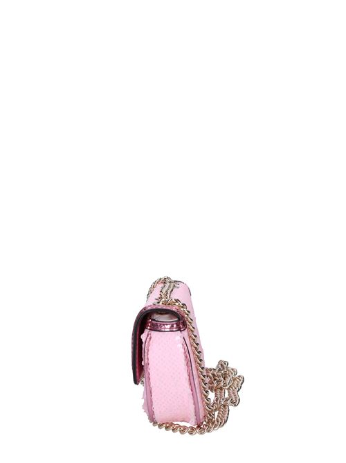 Tracolla in ecopelle e paillettes GUESS | HWEH8700780ROSA