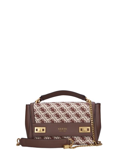 Tracolla in ecopelle GUESS | HWJA787019MARRONE