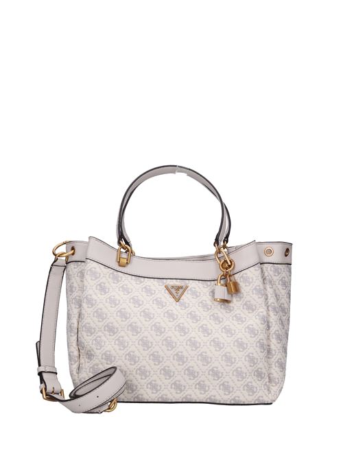 Fabric and faux leather bag GUESS | HWJB8772230GRIGIO