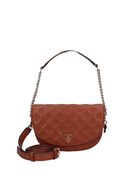 Tracolla in ecopelle GUESS | HWPD868919COGNAC