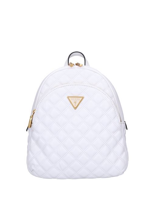 Faux leather backpack GUESS | HWQA874832BIANCO