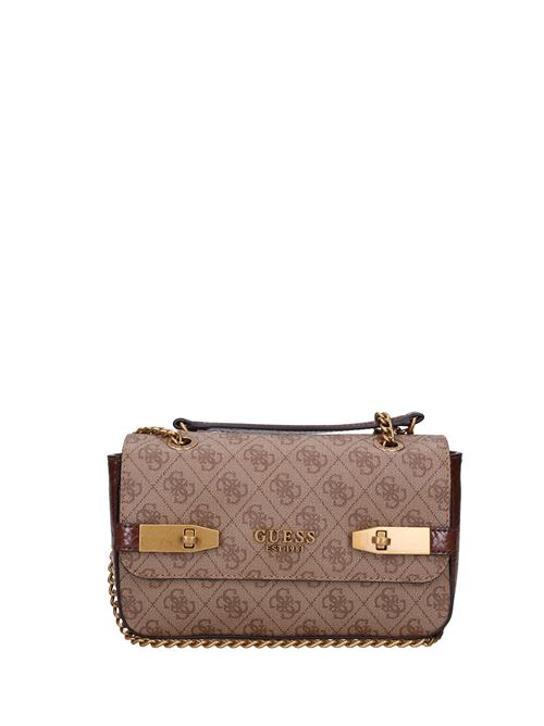 Tracolla in ecopelle GUESS | HWSS8396210MARRONE