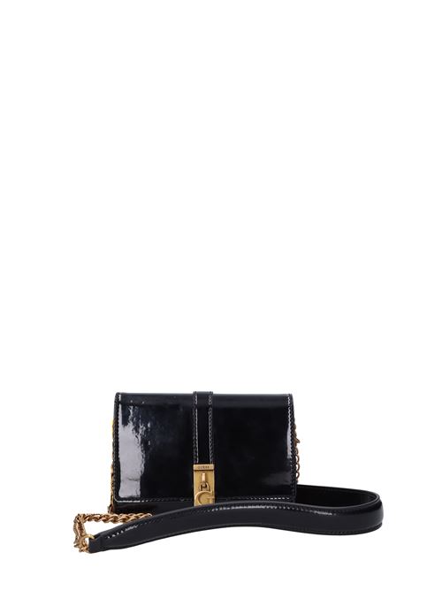 Faux leather shoulder strap GUESS | HWTB8670780NERO
