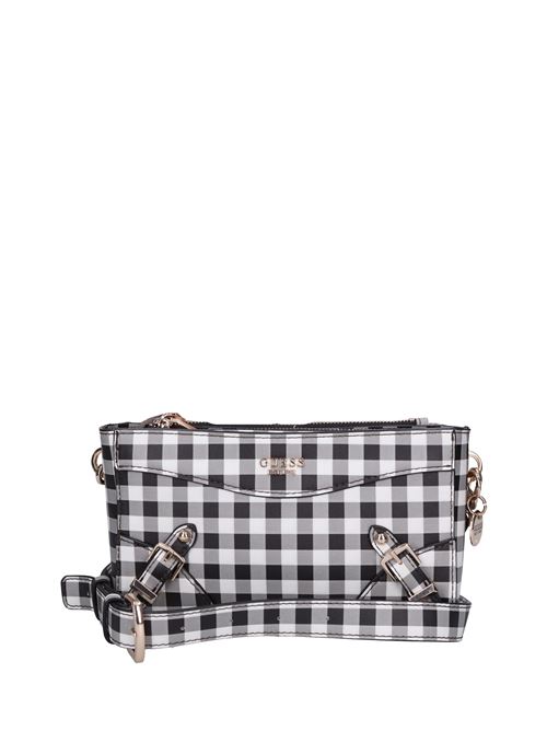 Tracolla in ecopelle GUESS | HWVH874472BIANCO-NERO